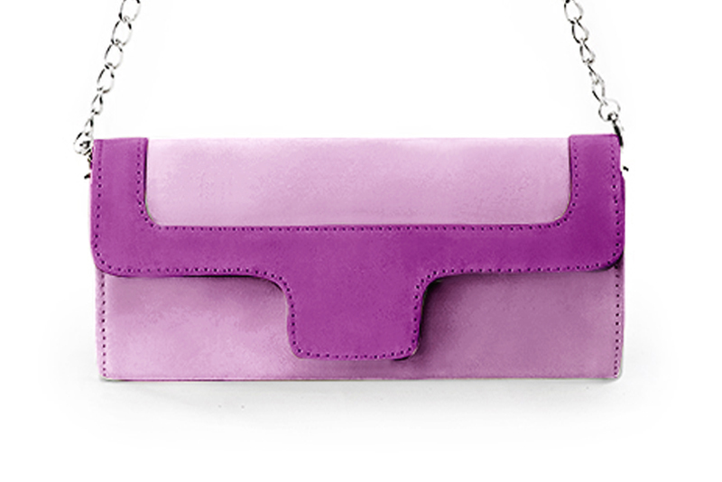 Mauve purple dress clutch for women - Florence KOOIJMAN